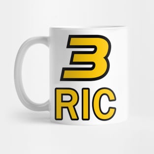 Daniel Ricciardo Number 3 Mug